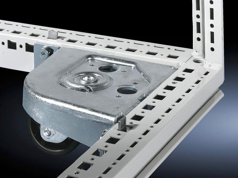 Rittal DK 7825.900 DK Transport kit, for TS IT, TX CableNet, without gland plates/base tray/base mount, 4 castors, 2 of which steerable, max 2,500 N per component Turkey