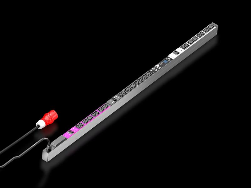 Rittal DK 7979.239 PDU metered 32A/3P CEE 12xC13+12xC19, DK PDU metered, Compact basic power distributor incl energy mearsuremnt per phase, with network interface and display, WHD: 44x1695x70 mm Turkey