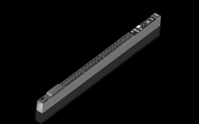 Rittal DK 7979.218 DK PDU metered, compact basic power distribution, WLD: 44x1095x70, IEC 60320: 18 x C13, 2 x C19, 230 V, 1~, 16A, IEC C20 Turkey