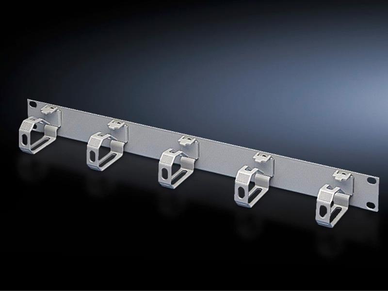 Rittal DK 7159.035 DK Cable management panel, 1 U, with plastic rings Turkey