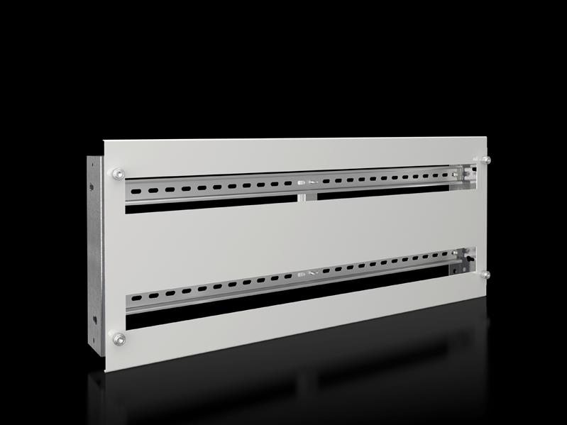 Rittal SV 9683.783 SV Support frame, for DIN rail-mounted devices, 2 x 24 pitch units, WH: 700x295 mm, for VX (W: 800 mm) Turkey