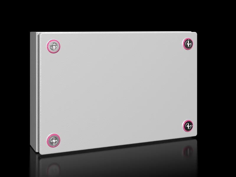 Rittal KX 1517.000 KX Terminal box, WHD: 300x200x80 mm, sheet steel, without mounting plate, with cover, without gland plate Turkey