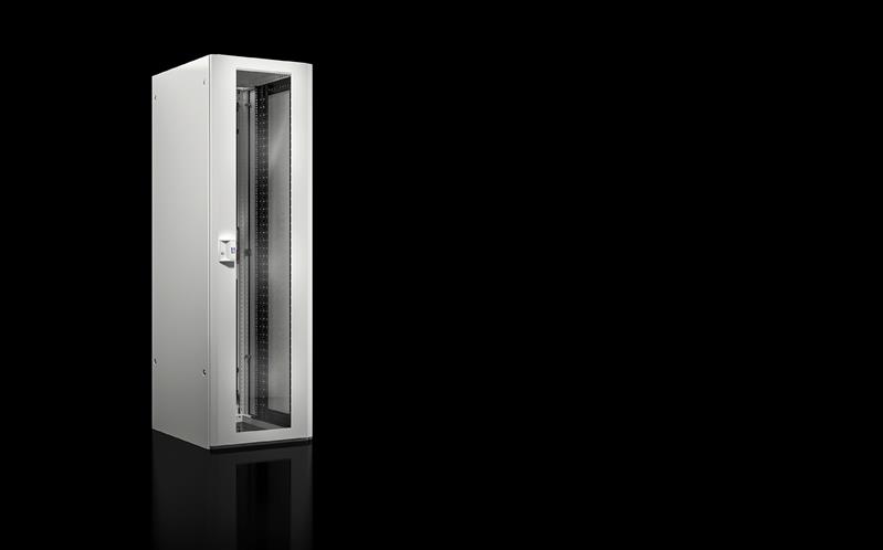 Rittal TX 7888.268 Network rack TX CableNet, glazed door, WHD: 600x2000x800 mm, 42 U, with side panels, RAL 7035 Turkey