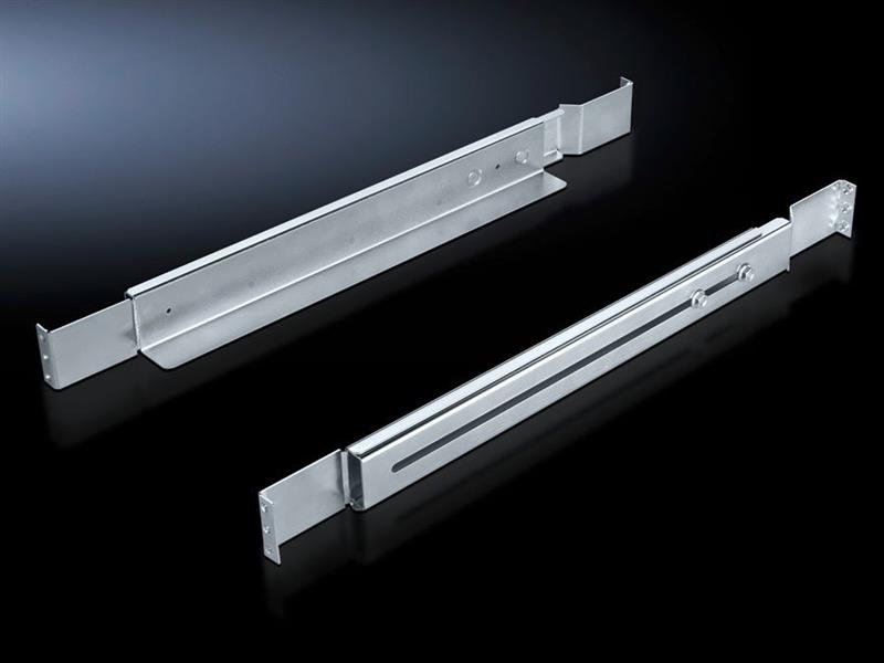 Rittal DK 7063.750 DK Slide rail, Support surface Width: 30 mm, 1 U, depth-variable, 20 kg, static, distance between levels: 390-550 mm, For TS IT, TE Turkey