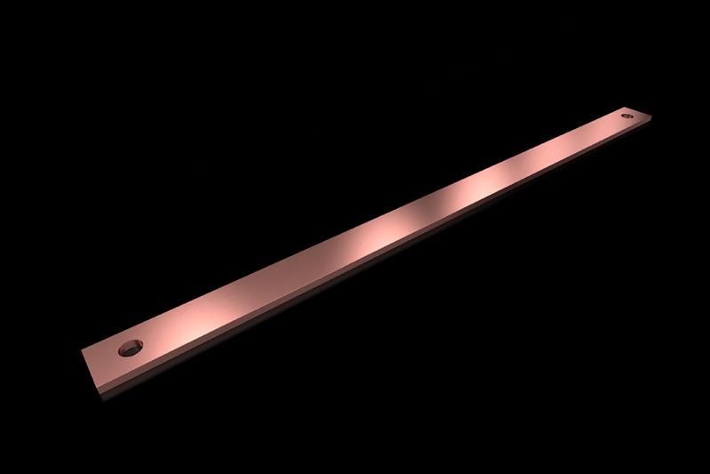 Rittal SV 9686.526 SV PE/PEN busbar E-Cu, WH: 30x5 mm, L: 500 mm Turkey