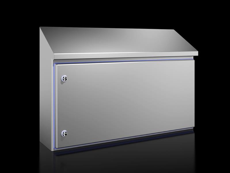 Rittal HD 1314.600 HD Compact enclosure, WHD: 810x430(H1)x549(H2)x210 mm, Stainless steel 14301, with mounting plate, with hinged door and silicone seal Turkey