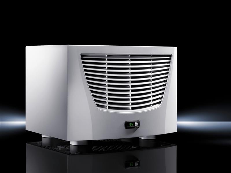 Rittal SK 3210.110 SK Air/water heat exchanger, roof-mounted, 40 kW, 115 V, 1~, 50/60 Hz, basic controller, water-carrying parts: copper/brass, WHD: 597 x 417 x 475 mm Turkey