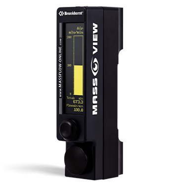 Bronkhorst MASS-VIEW® MV-101 Mass Flow Meter for gases with integrated display Turkey