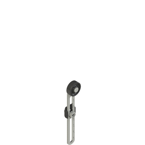 Pizzato VN A00KP-V38 Adjustable length straight metal revolving lever with technopolymer roller Ø 20 mm, with external metallic parts in stainless steel Turkey