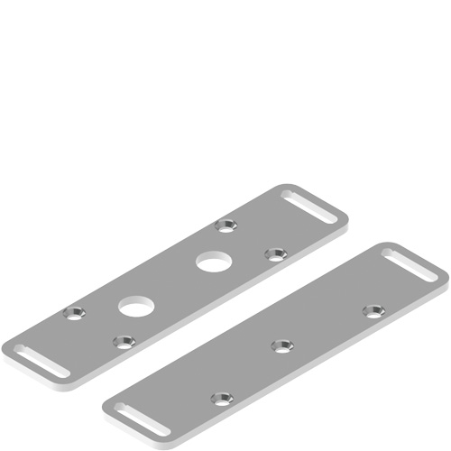 Pizzato VF SFH10-TX Couple of stainless steel plane plates supplied with fixing screws HX series Turkey