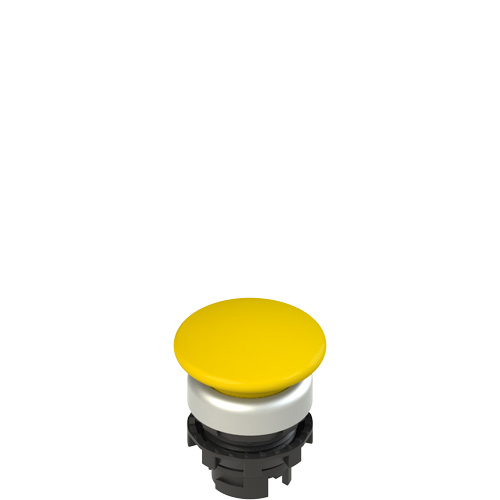Pizzato E2 1PU2F5490 Spring-return yellow mushroom pushbutton Turkey