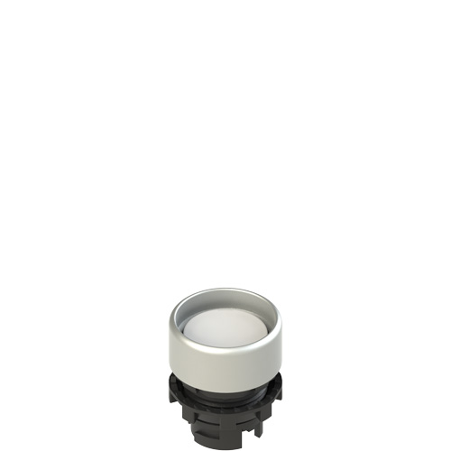Pizzato E2 1PU2P2290 Spring-return white booted pushbutton Turkey
