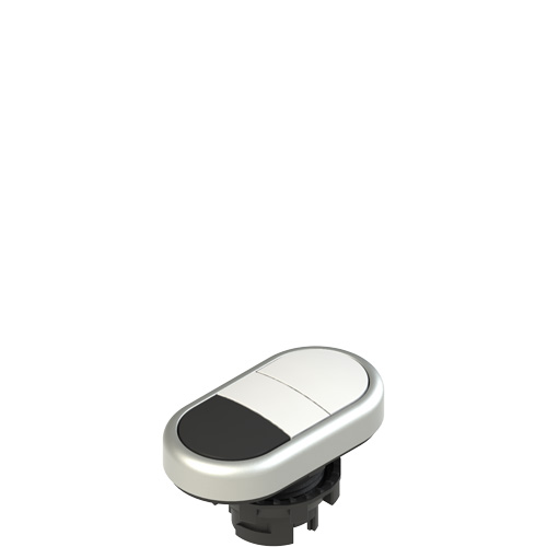 Pizzato E2 1PDRL90221 Double lower flush pushbutton, without marking Turkey