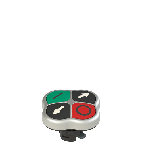 Pizzato E2 1PQFA9QAAK Quadruple pushbutton Turkey