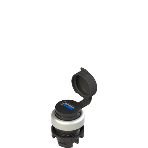 Pizzato E2 1USB9AAK USB socket 30 EROUND series Turkey