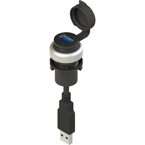 Pizzato E2 1USB9AN3 USB socket 30 EROUND series Turkey
