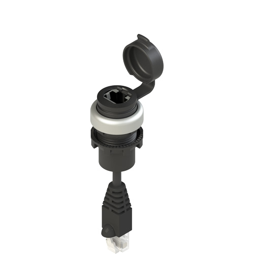 Pizzato E2 1RJ459CN2.5 RJ45 socket EROUND series Turkey
