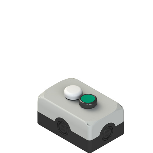 Pizzato ES AC32043 Complete unit with enclosure, 1 indicator light, 1 flush pushbutton and contacts Turkey