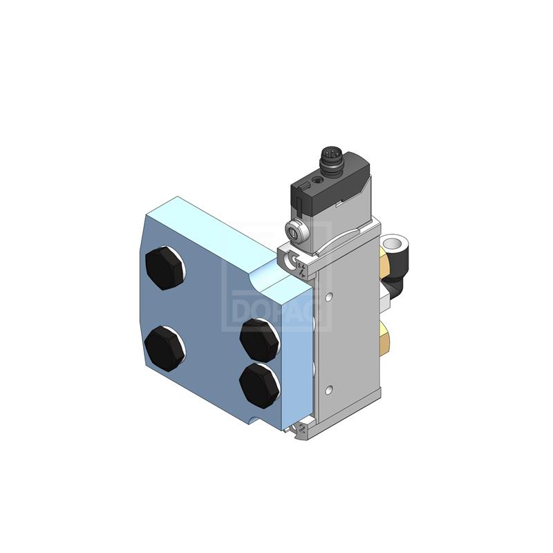 Dopag 1010828 Solenoid valve plate for plug 3 pole M8x1 Turkey