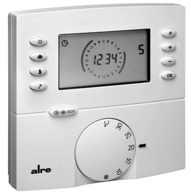 Alre FTRFBu180.117/V2 Wireless room temperature sensor with timer, surface-mounted Turkey