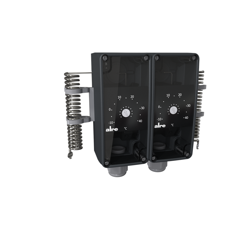 Alre RTKSA-114.010 Control room double thermostat, 2x -10…40…°C, 2x TW, 2x internal setting Turkey