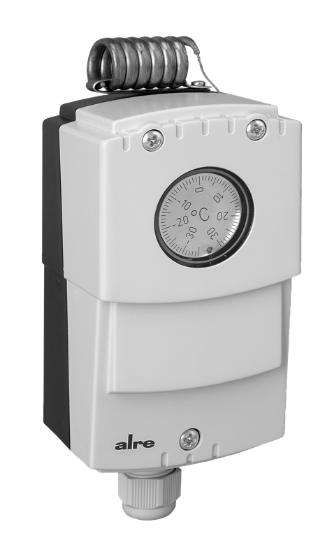 Alre JET-120 RF Temperature controller, wall mounting, 0…60…°C, adjustable hysteresis 220K, internal setting Turkey