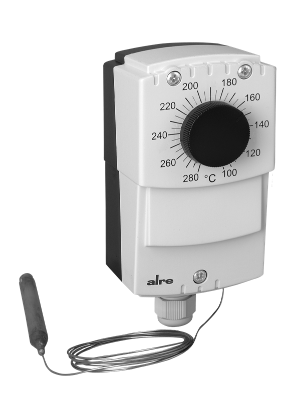 Alre JET-150 Capillary thermostat, wall mounting, 100…280…°C, adjustable hysteresis 850K, external setting, capillary length 18m Turkey