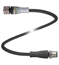 Pepperl+Fuchs V1-G-BK10M-PUR-U/ABG-V1-G-Y Connecting cable, M12 to M12, PUR cable 2-pin Turkey