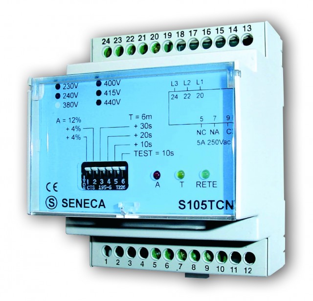 Seneca S105TCS AC 3-phase voltage control relay Turkey