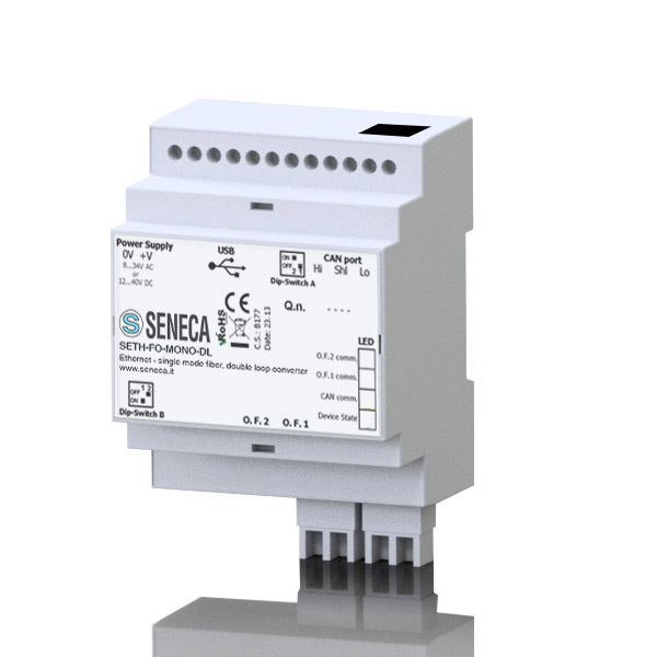 Seneca SETH-FO Ethernet to optical fiber converter Single mode/multimode fiber - single loop/double loop converter Turkey