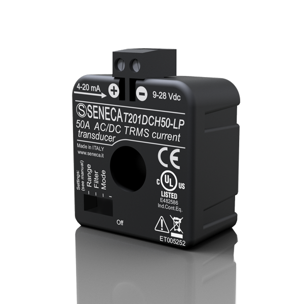 Seneca T201DCH50-LP AC/DC contactless TRMS AC/DC transducer with 420 mA output Turkey