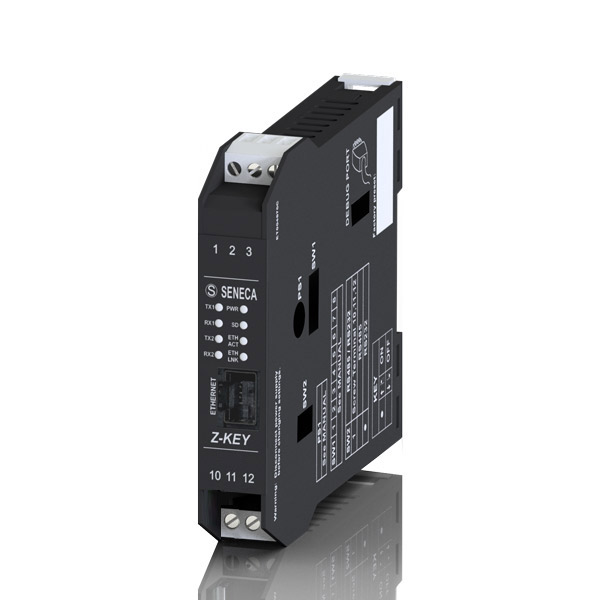 Seneca Z-KEY Profinet (HW rev. F0/F1) 2-port Profinet IO  ModBUS RTU/ASCII/TCP-IP gateway & protocol converter Turkey
