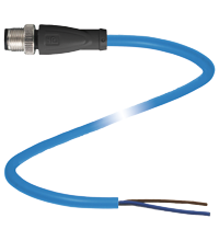Pepperl+Fuchs V1S-G-N-1M-PUR-Y203909 Cable connector, M12, 2-pin, NAMUR, PUR cable Turkey