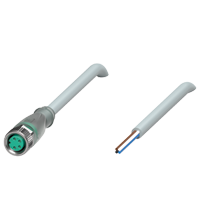 Pepperl+Fuchs V31-GM-A2-2M-PUR Female cordset single-ended M8 straight A-coded, LED 4-pin, PUR cable grey Turkey