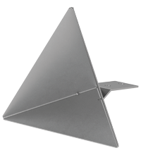 Pepperl+Fuchs MW-REF-M50 Radar corner reflector, triangular 721 x 632 x 834 mm, with 2 mounting holes Turkey