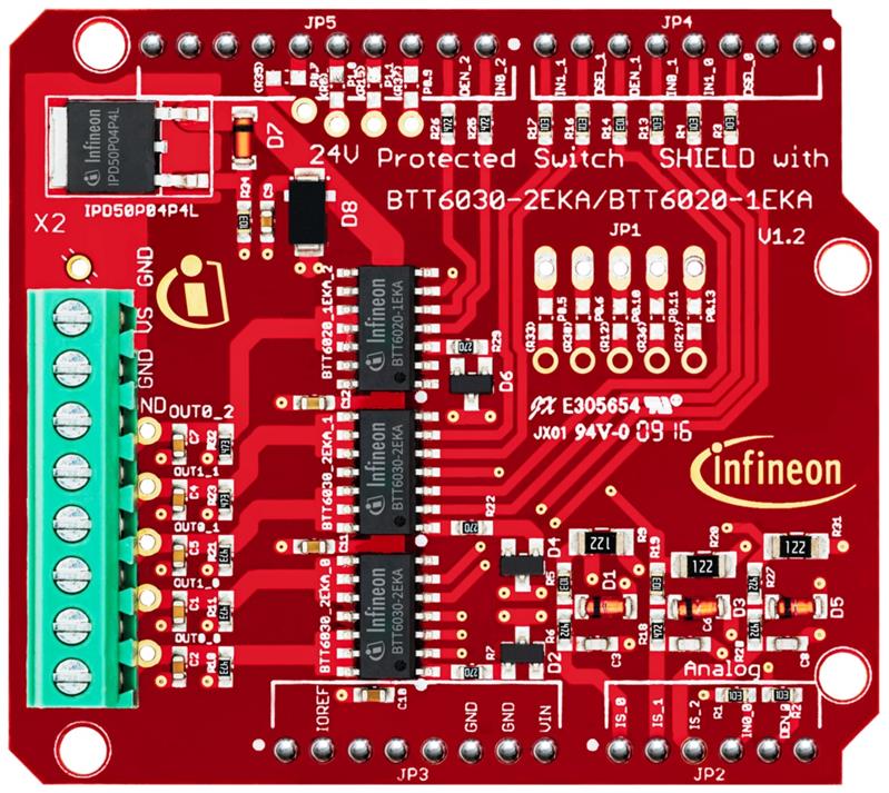 Infineon 24V_SHIELD_BTT6030 Turkey