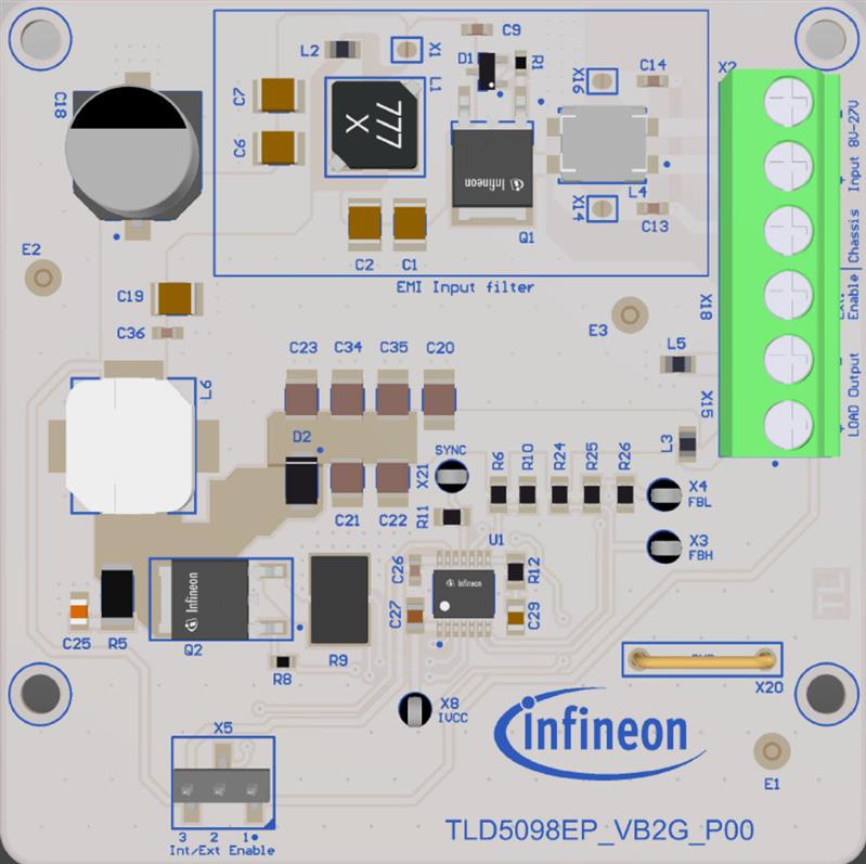 Infineon TLD5098EP_VB2G Turkey