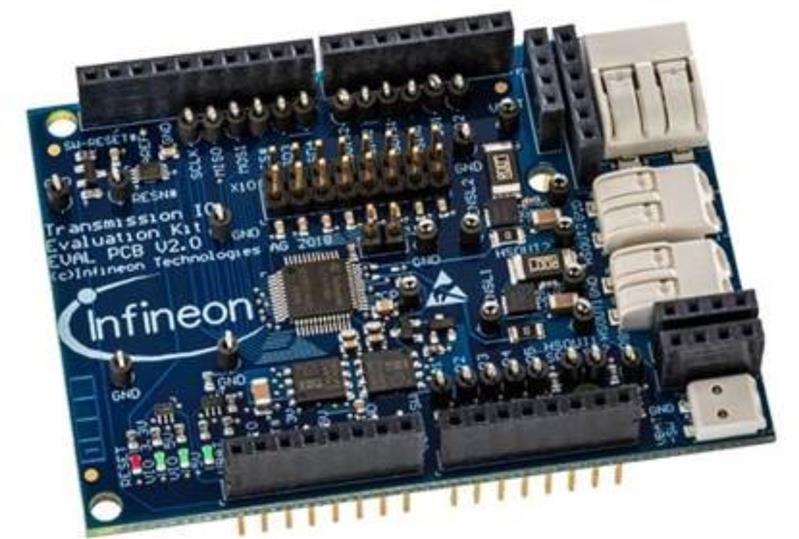 Infineon TLE9241QU_DEV_BOARD TLE9241QU evaluation board provides a quick pick and place solution for costumers' lab evaluations Turkey
