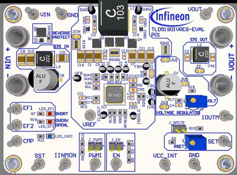 Infineon TLD5190IVREG_EVAL Turkey