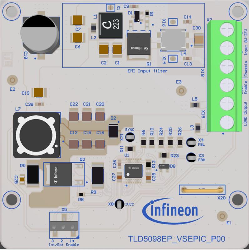 Infineon TLD5098EP_VSEPIC Turkey