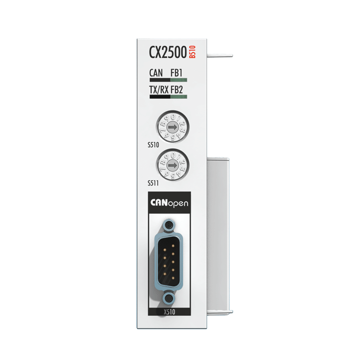 Beckhoff CX2500-B510 Fieldbus slave module CANopen for CX20xx, CX52x0, CX53x0, CX56x0 Turkey