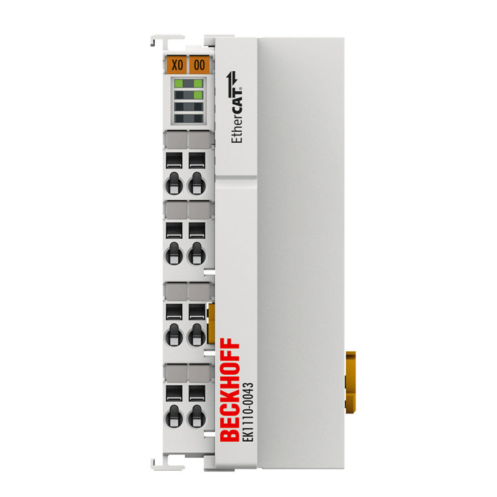 Beckhoff EK1110-0043 EtherCAT EJ coupler, CX and EL terminal connection Turkey