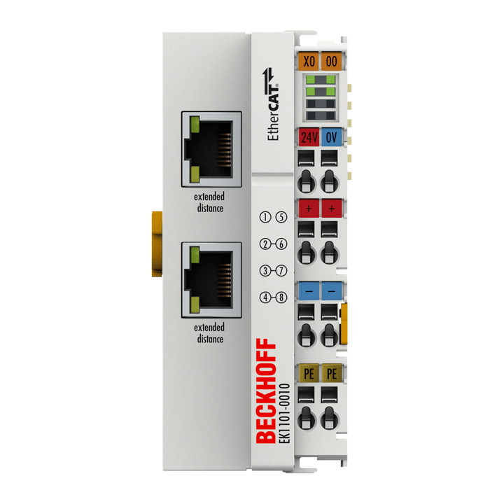 Beckhoff EK1101-0010 EtherCAT Coupler with ID switch, Extended Distance Turkey