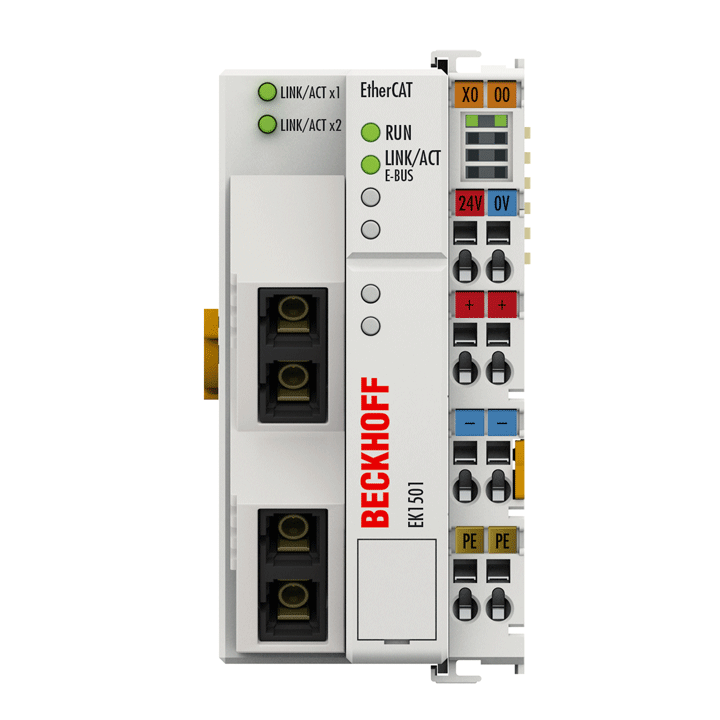 Beckhoff EK1501 EtherCAT Coupler with ID switch, multi-mode fiber optic Turkey