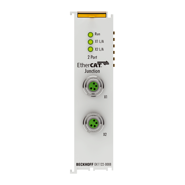 Beckhoff EK1122-0008 2-port EtherCAT junction with M8 connection Turkey