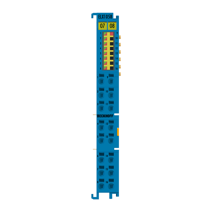 Beckhoff ELX1058 EtherCAT Terminal, 8-channel digital input, NAMUR, Ex i Turkey