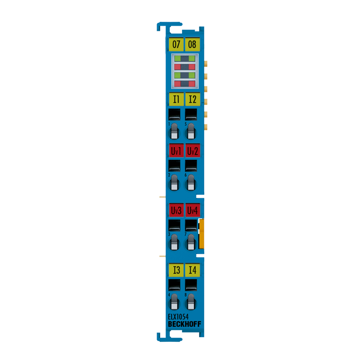 Beckhoff ELX1054 EtherCAT Terminal, 4-channel digital input, NAMUR, Ex i Turkey