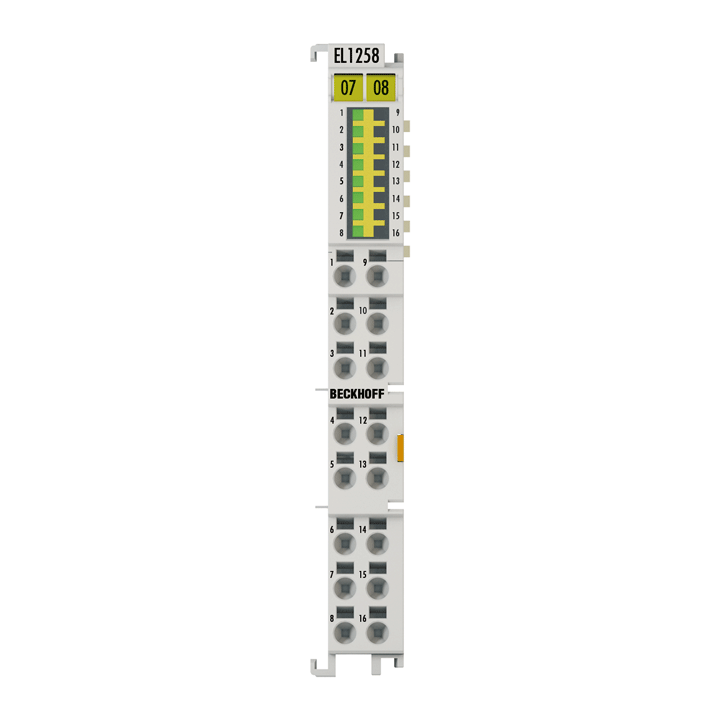 Beckhoff EL1258 EtherCAT Terminal, 8-channel digital input, 24 V DC, 1 µs, multi-timestamp Turkey