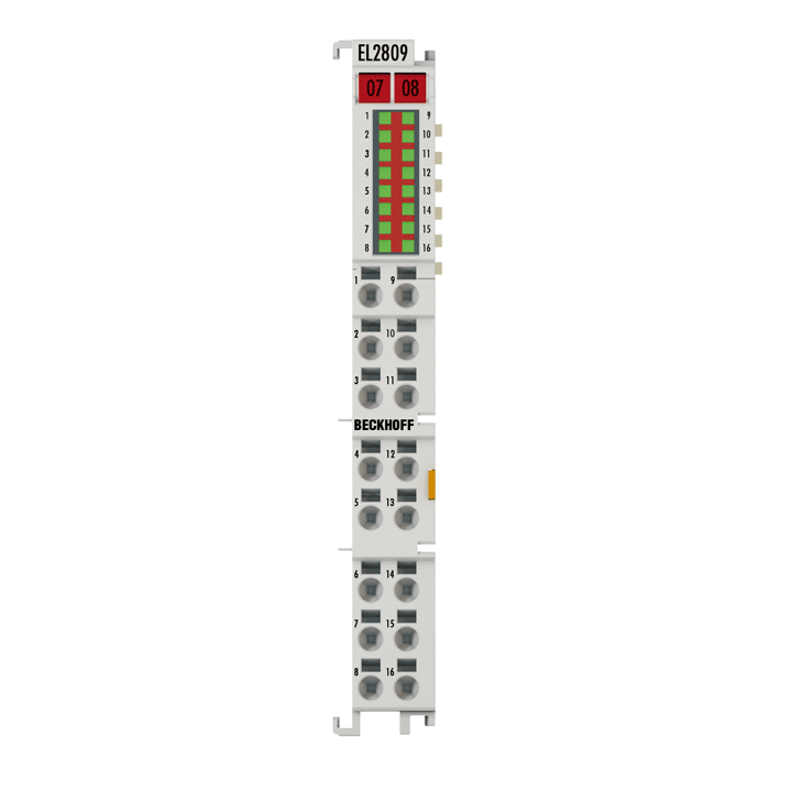 Beckhoff EL2809 EtherCAT Terminal, 16-channel digital output, 24 V DC, 05 A Turkey