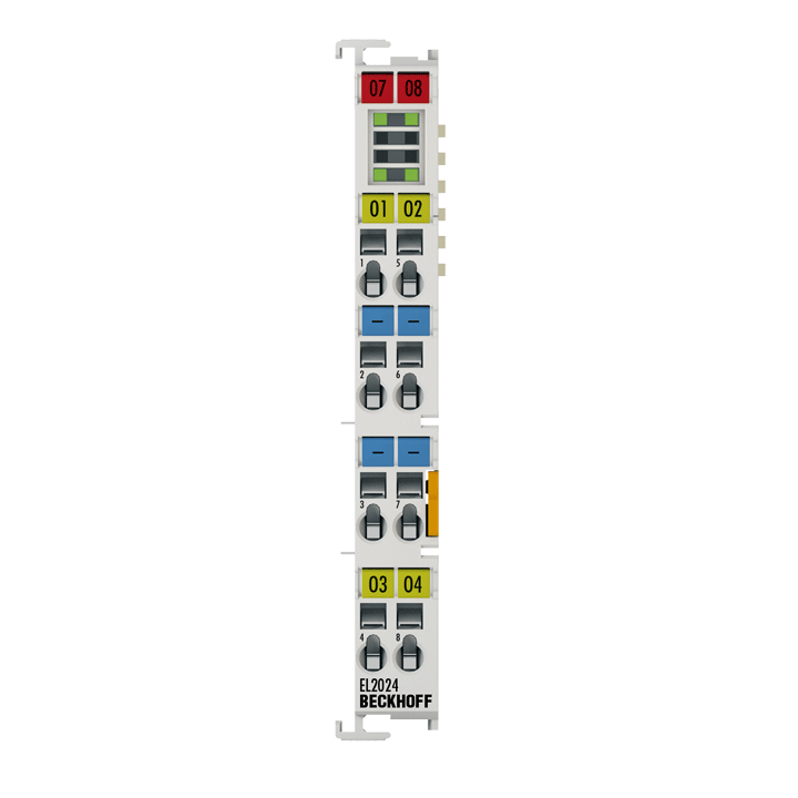 Beckhoff EL2024 EtherCAT Terminal, 4-channel digital output, 24 V DC, 2 A Turkey